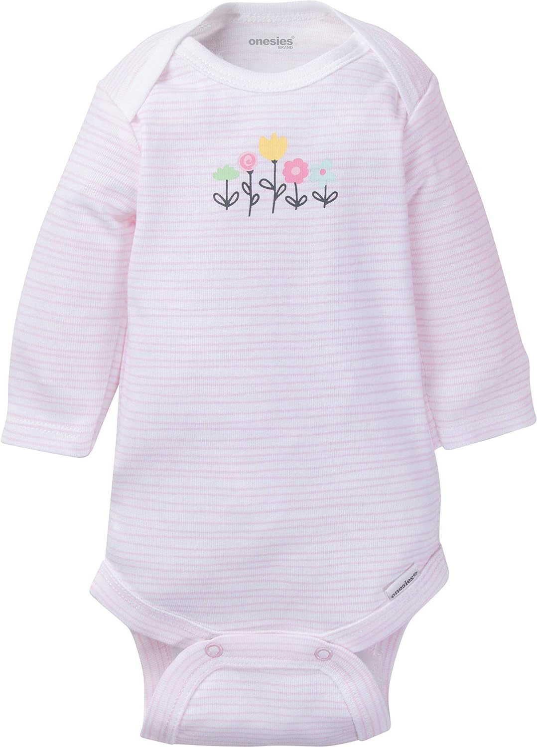 Baby Boys & Girls 6-Pack Long Sleeve Bodysuits