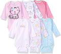Baby Boys & Girls 6-Pack Long Sleeve Bodysuits