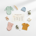 Baby and children's clothing size guide